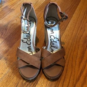 NWOT Sam Edelman summer wedge